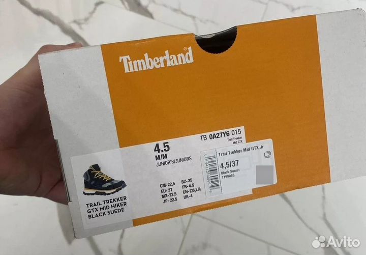 Timberland 37р ботинки