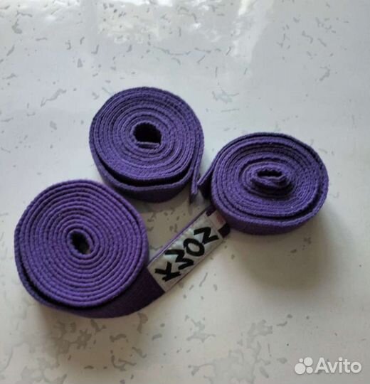 Пояс фиолетовый, кираса защита торса