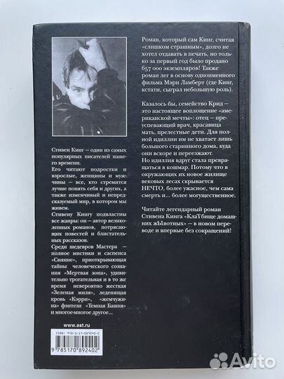 Кладбище домашних животных. Стивен Кинг. Не читали