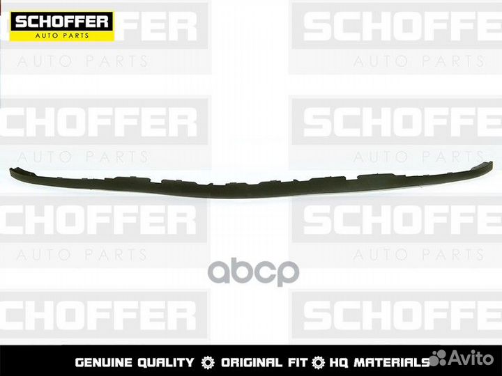 Спойлер бампера Kia Sportage 16-18 губа