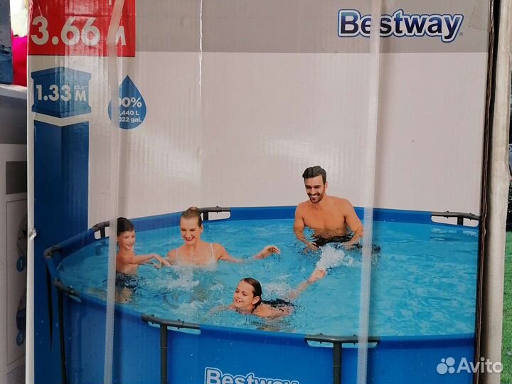 Каркасный бассейн Bastway 3,66m * 1,33m