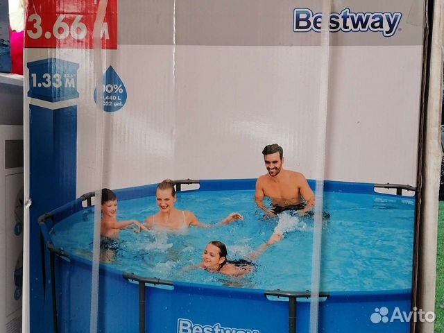 Каркасный бассейн Bastway 3,66m * 1,33m