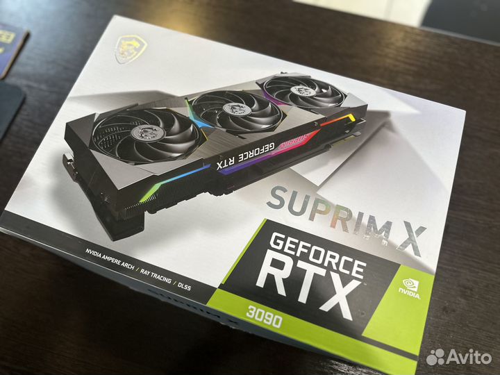 Видеокарта RTX 3090 MSI Suprim X 24Gb