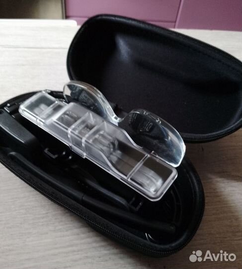 Очки лупа с подсветкой