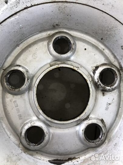 Штампованные диски vw R16