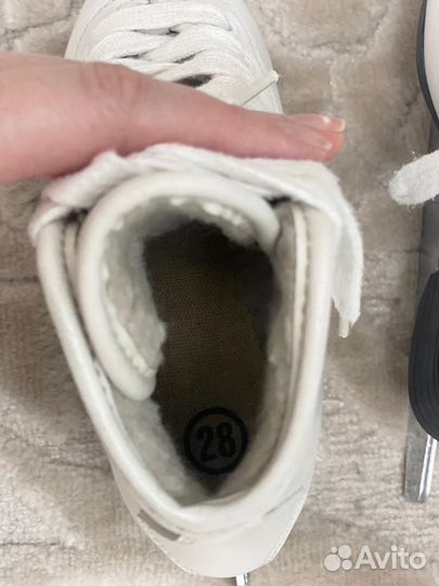 Коньки детские для девочки 28 размер