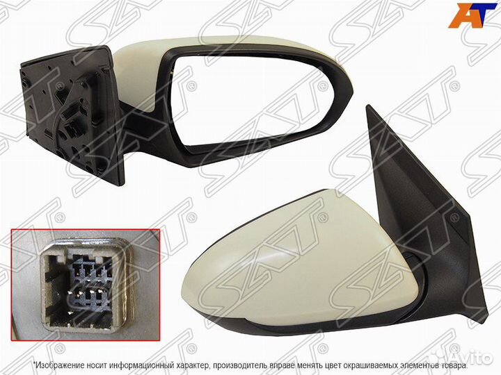 Зеркало hyundai solaris 17-20 RH обогрев №21