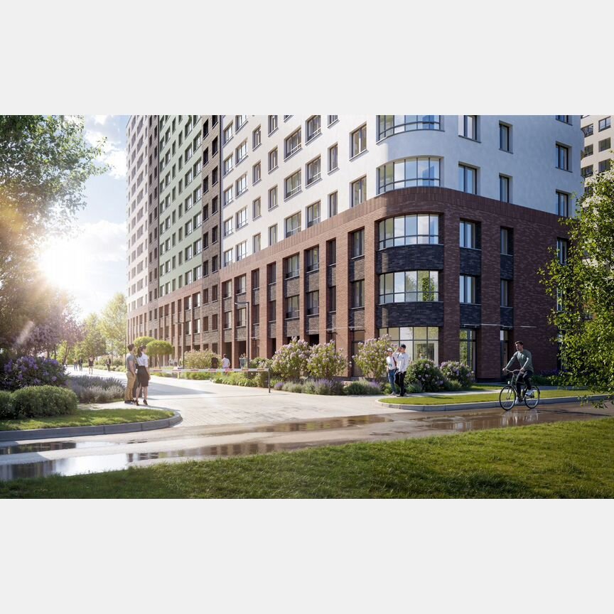 2-к. квартира, 54,5 м², 16/17 эт.