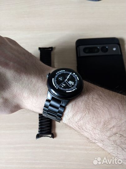 Обмен Google Pixel Watch 1 Wi-Fi Black на Silver