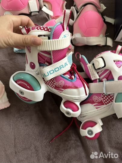 Ролики hudora 26-29 размер