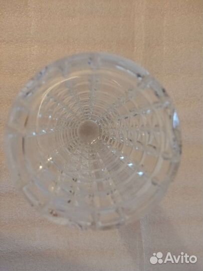 Ваза. Хрусталь. СССР. 22,5 х 8 см