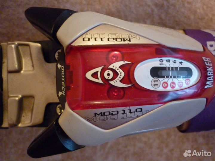 Горные лыжи + Крепления +Палки лыжные