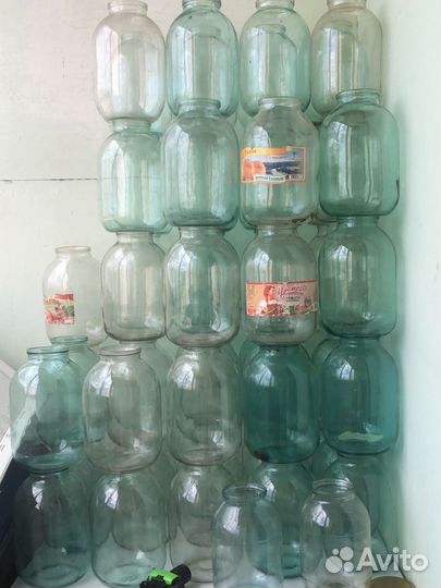 Банки стеклянные 3 литра