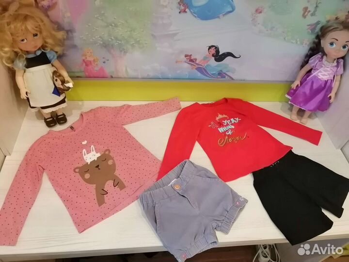 Вещи пакетом для девочки на 4г