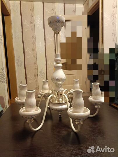 Люстра потолочная бу