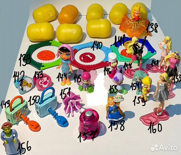 Игрушки из киндера