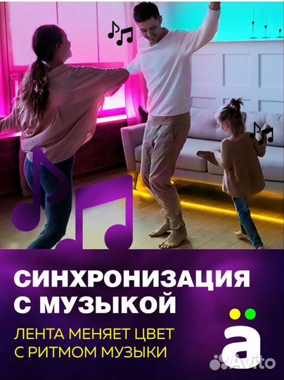 Лента светодиодная 10 15 20м RGB LED с пультом