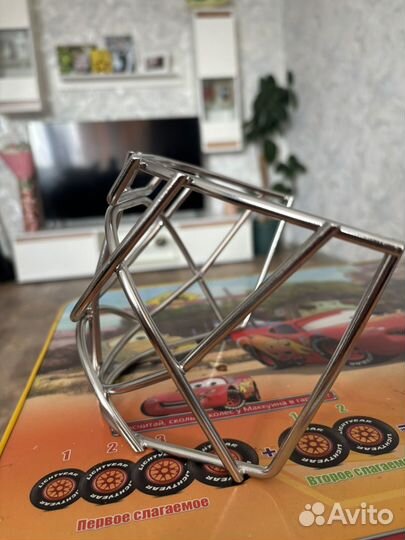 Решетка на вратарский шлем wall v 6,8,10,12