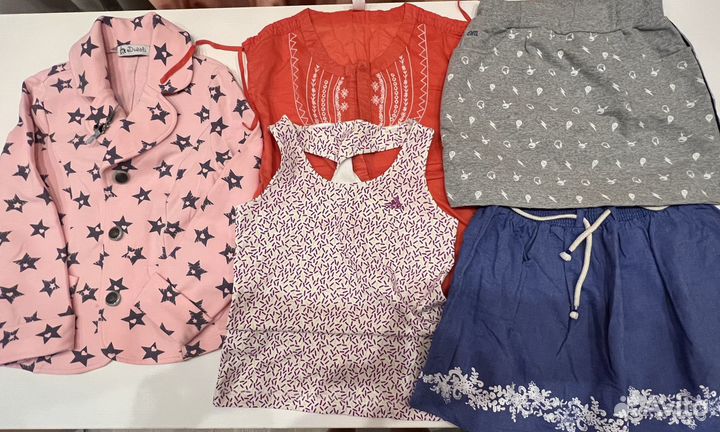 Вещи для девочки 140 см, зимние вещи