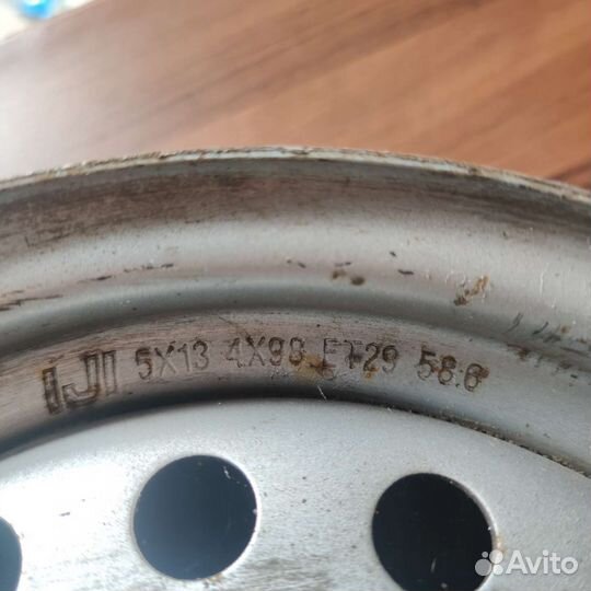 Заводской диск штамповка 13