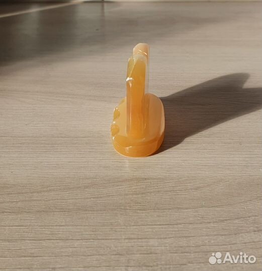 Фигурка селенит собака Такса