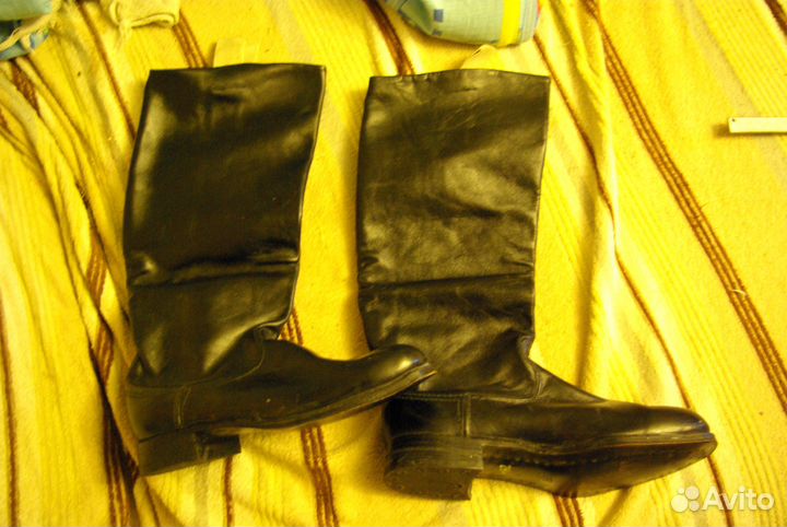 Сапоги хромовые СССР, новые