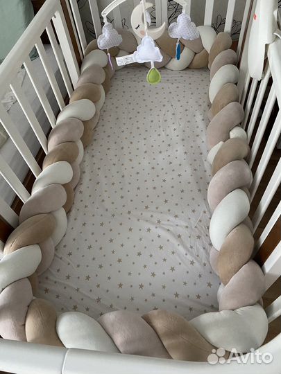 Бортик косичка