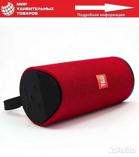Колонка блютуз портативная T&G 113