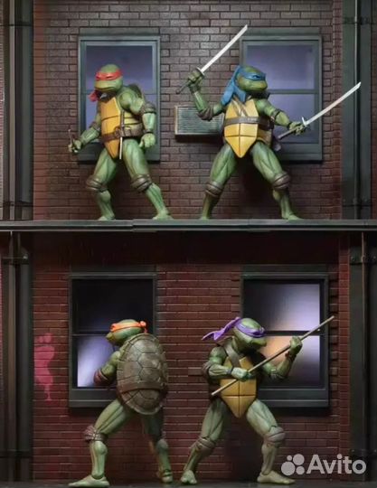 Черепашки ниндзя Turtles оригинал Neca