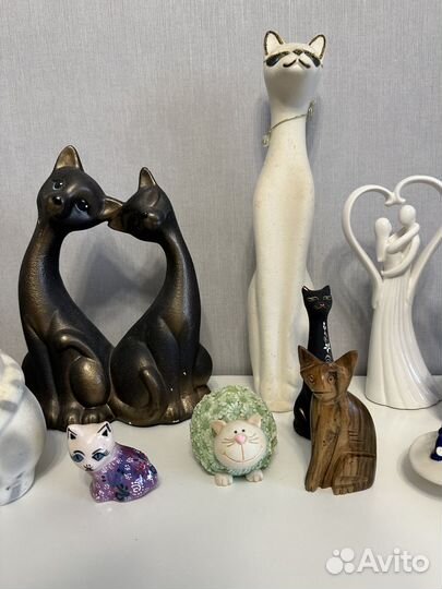Кошки коллекция сувенир статуэтки