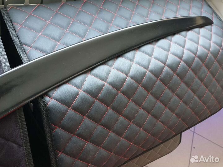 Лип спойлер для LADA Vesta узкий, неокраш