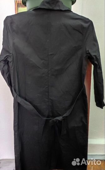 Халат рабочий черный