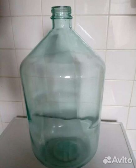 Бутыль стеклянный 20 литров