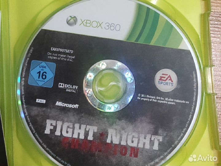 Игра для приставки xbox one fight night champion