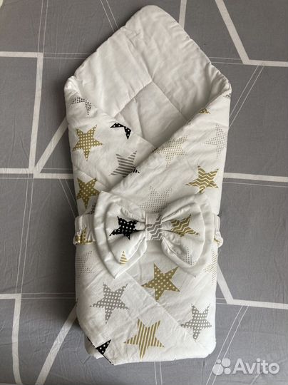 Одеяло конверт на выписку осень / весна