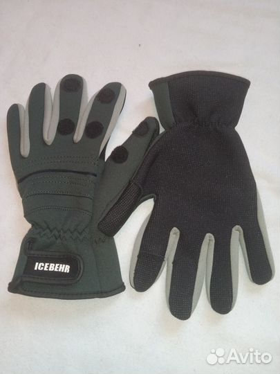 Перчатки для рыбалки неопреновые