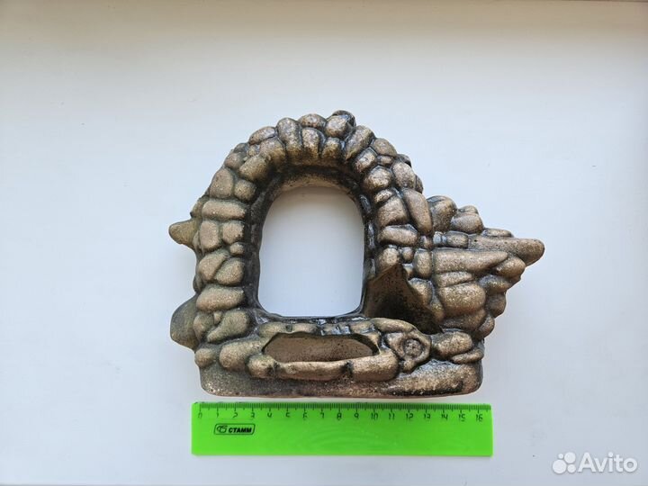 Декорации в аквариум Грот