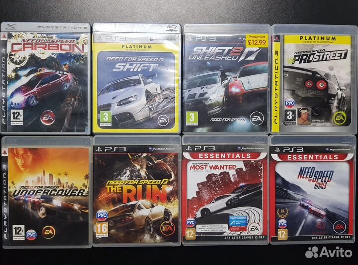 Серия Need for Speed / NFS (PS3)