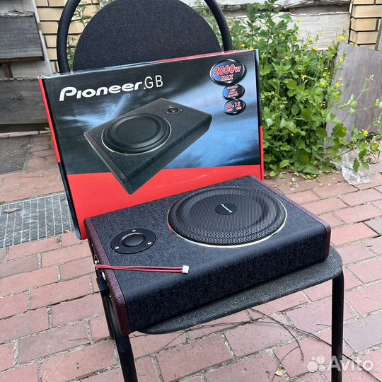 Активный сабвуфер под сидение pioneer