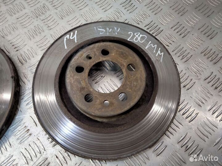 Передние тормозные диски Golf 4