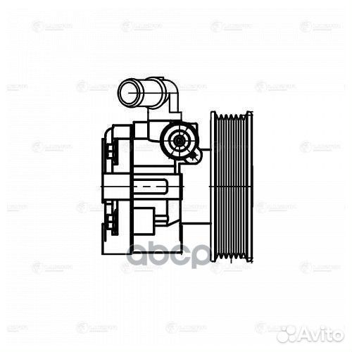 Насос гур для а/м Chevrolet Cruze (09) 1.6i (L