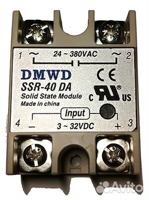 Твердотельное реле SSR-40 DA (dmwd)