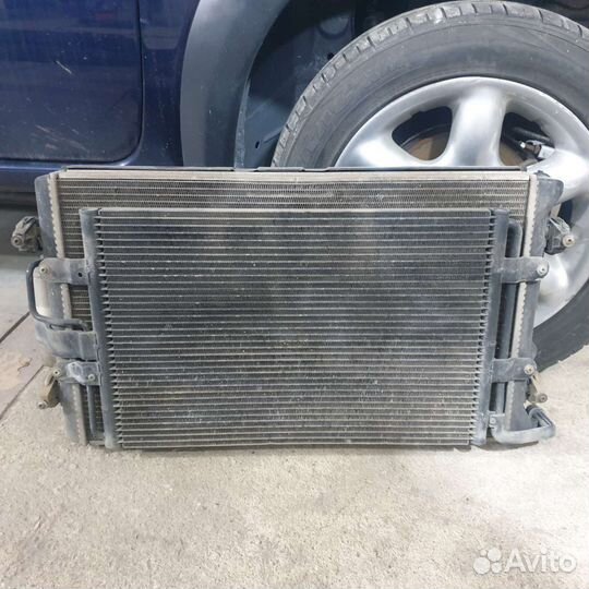 Кассета радиаторов гольф 4