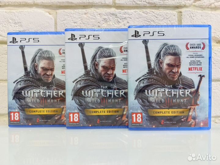 The Witcher 3: Wild Hunt PS5 новый диск