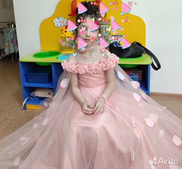 Платье на выпускной в детский сад 122