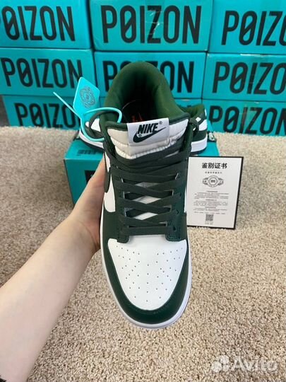 Nike Dunk Low Retro Varsity Green Зеленые Оригинал