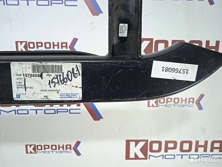 Подножка порога правого cadillac escalade