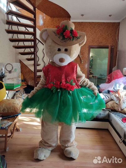 Мишка тедди ростовой