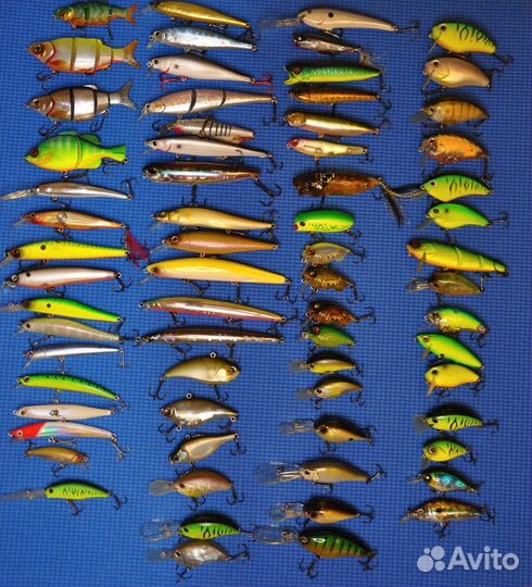 Воблеры Deps,Imakatsu,Jackall,Lucky Craft,O.S.P.др