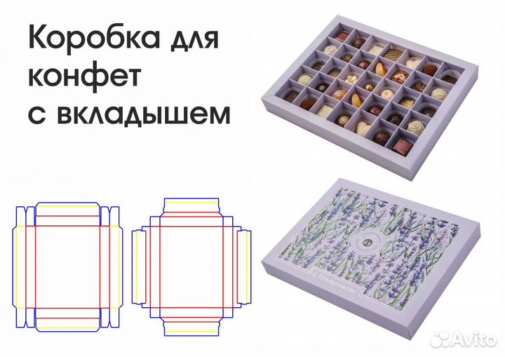 Разработка конструкции/кроя/проект упаковки